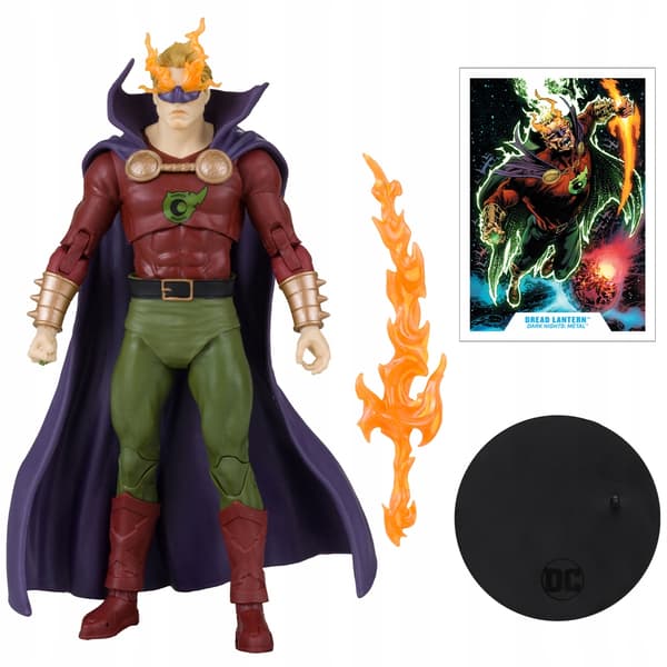 Dread Lantern (Dark Metal; Gold Label) figurine from the DC Multiverse series