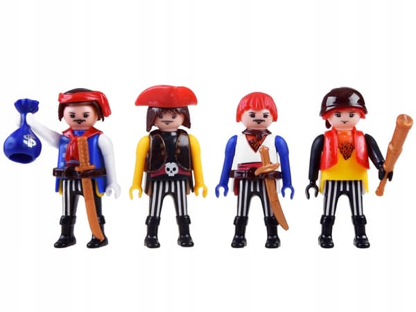 PIRATE SHIP FIGURINE SET WITH SOUND