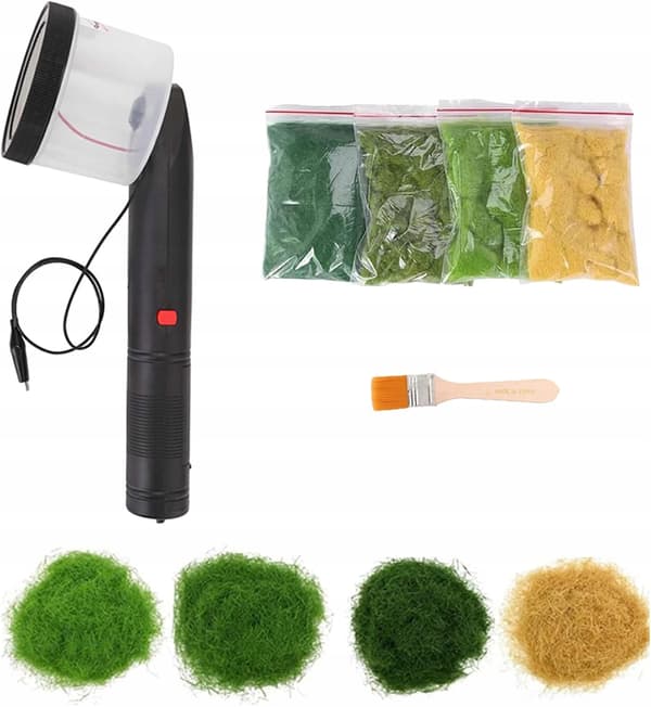 ELECTROSTATIC FLOCKING MACHINE STATIC GRASS APPLICATOR