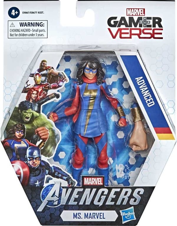 MARVEL AVENGERS ARTICULATED FIGURE: MS MARVEL ADVANCED