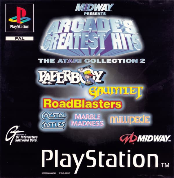 PS1, PSX, Arcade's Greatest Hits, The Atari Collection 2