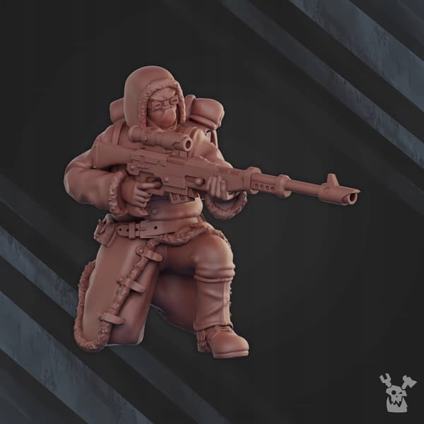 Frostborn Division, prickskyttetrupp x3, DakkaDakkaStor