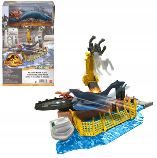 MATTEL JURASSIC WORLD MOSASAURUS MAYHEM