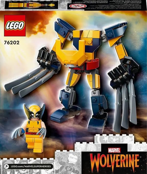 LEGO Marvel: Wolverine’s Mechanical Armour 76202