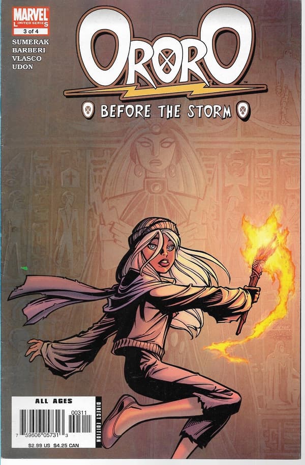 Marvel Ororo Before the STORM Comic 1–4/2005 (English) X-Men