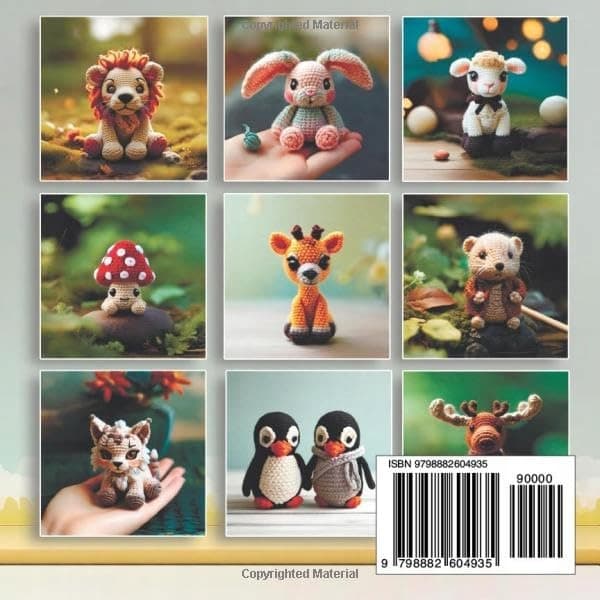 Stitch, Penny: Mini Amigurumi Animals – A Visual Collection of Tiny Creatures