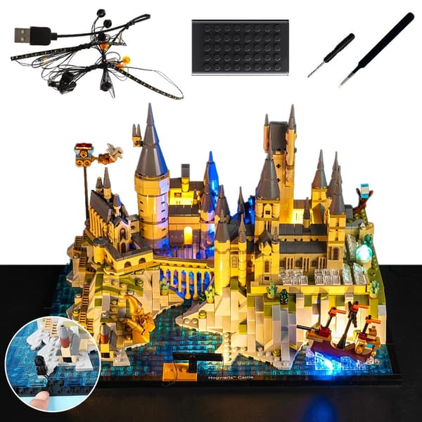 LED lighting set for LEGO Hogwarts 76419