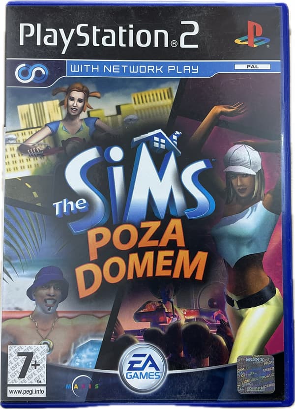THE SIMS OUT AND ABOUT – ‘Ideal’ disc – complete set – Polish PS2 edition