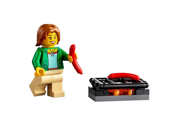 LEGO City 60117 Van with Caravan