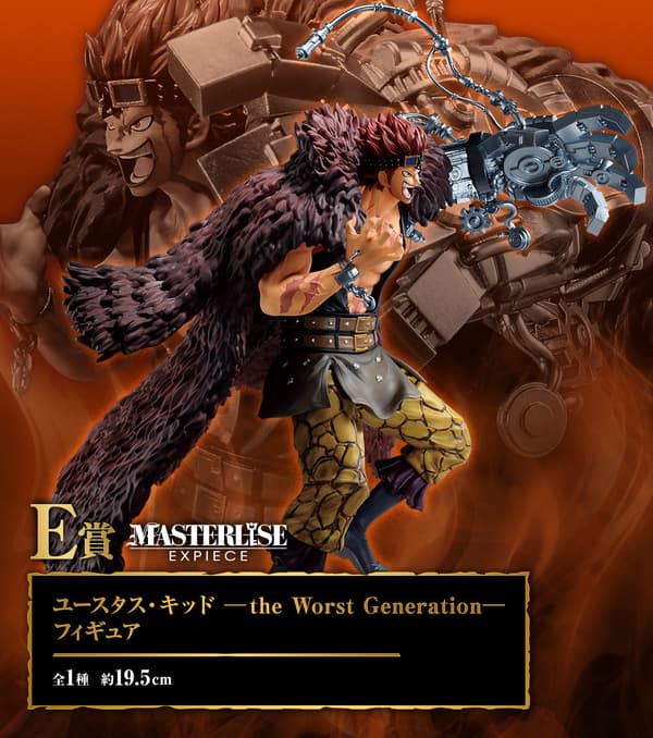 One Piece Anime Eustass Kid Masterlise Figurine