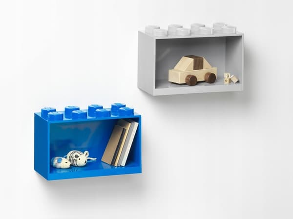 LEGO brick-shaped shelf 41151730, red