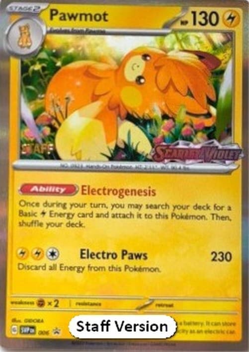 Pokemon TCG Pawmot