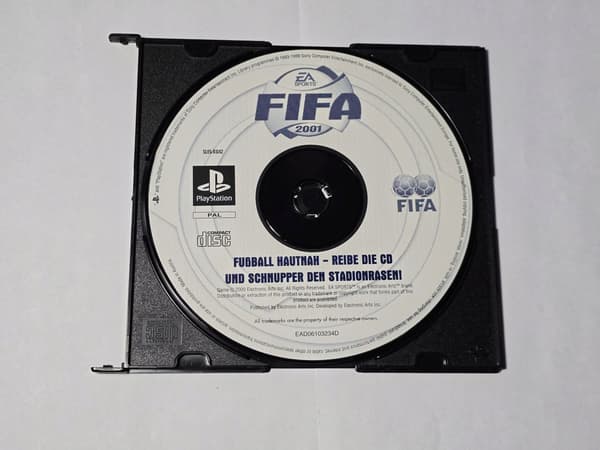 FIFA 2001 PS1 DISC ONLY