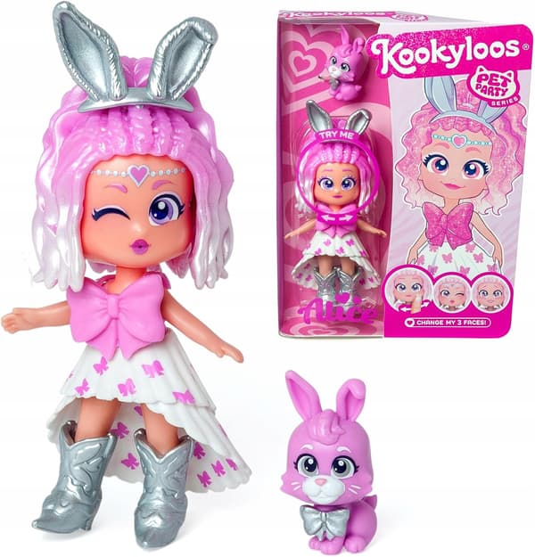 KOOKYLOOS Pet Party range: ALICE doll