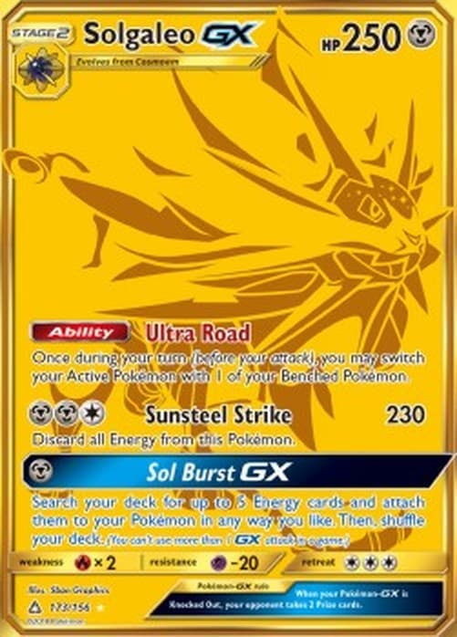 Pokemon Solgaleo GX