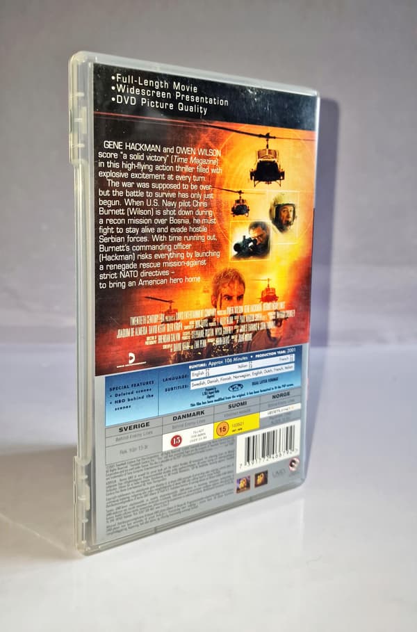BEHIND ENEMY LINES PSP UMD VIDEO DISC +DB