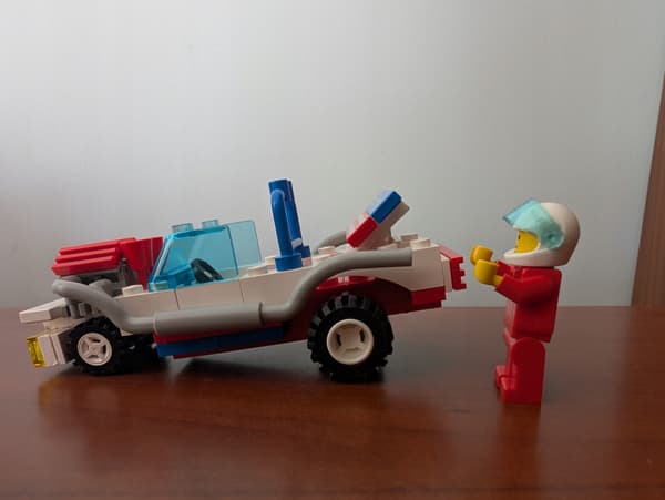 Lego 6646 Texas Tornado Car