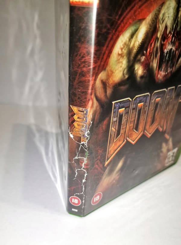 DOOM 3 game for Xbox – Microsoft Xbox 3XA – READ THE DESCRIPTION!
