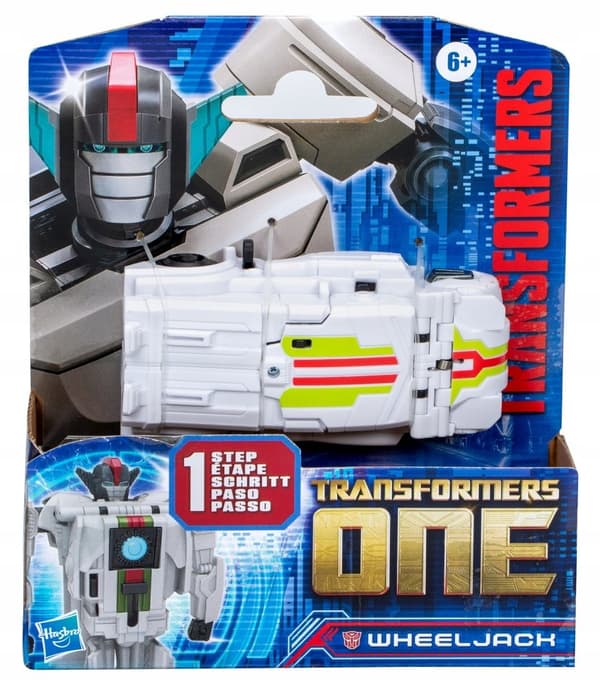HASBRO TRANSFORMERS ONE 1STEP COG CHANGER WHEELJACK F9384