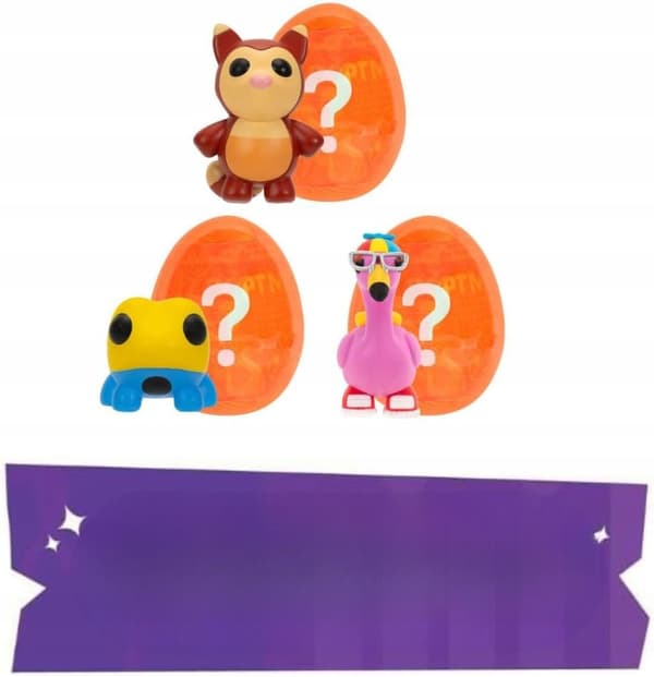 Adopt Me Surprise Set of 6 Figures – Tropical Time Figures – Roblox Game Code