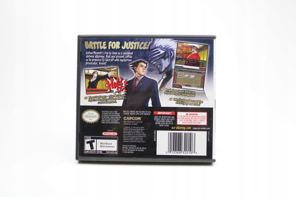 Phoenix Wright: Ace Attorney – Trials and Tribulations (Nintendo DS, boxed)