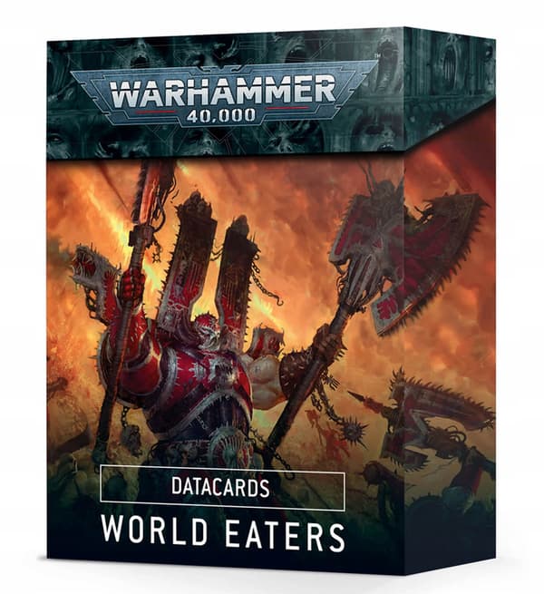 Warhammer 40,000 DATACARDS: WORLD EATERS (ENG) Games Workshop