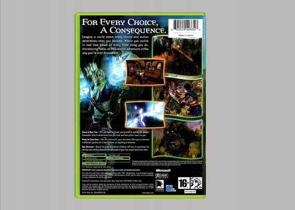 XBOX CLASSIC FABLE: Every LEGEND has a beginning. What will yours be?