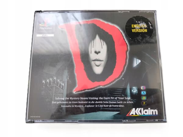 Game D / "D" / PSX PS1 ENG PAL