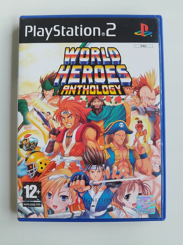 WORLD HEROES ANTHOLOGY PS2 PAL ENG
