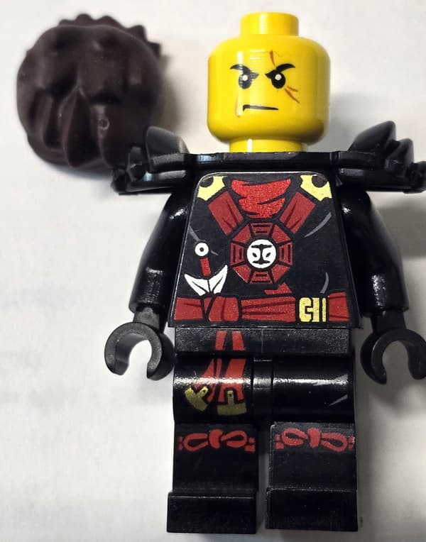 LEGO NINJAGO Kai Deepstone Armour Set njo261 from 2016.