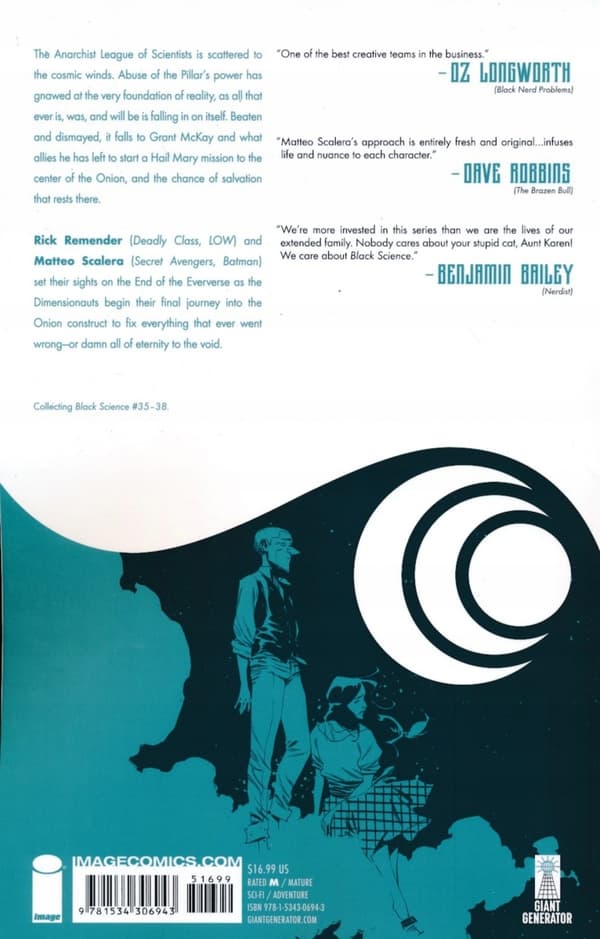Black Science Volume 8: Later Than You Think