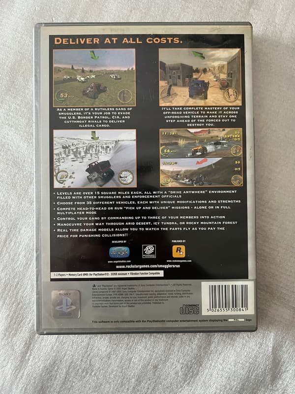 SMUGGLER'S RUN PS2