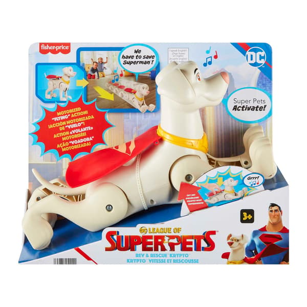 Fisher-Price Interactive DC Krypto Superpets Super Dog