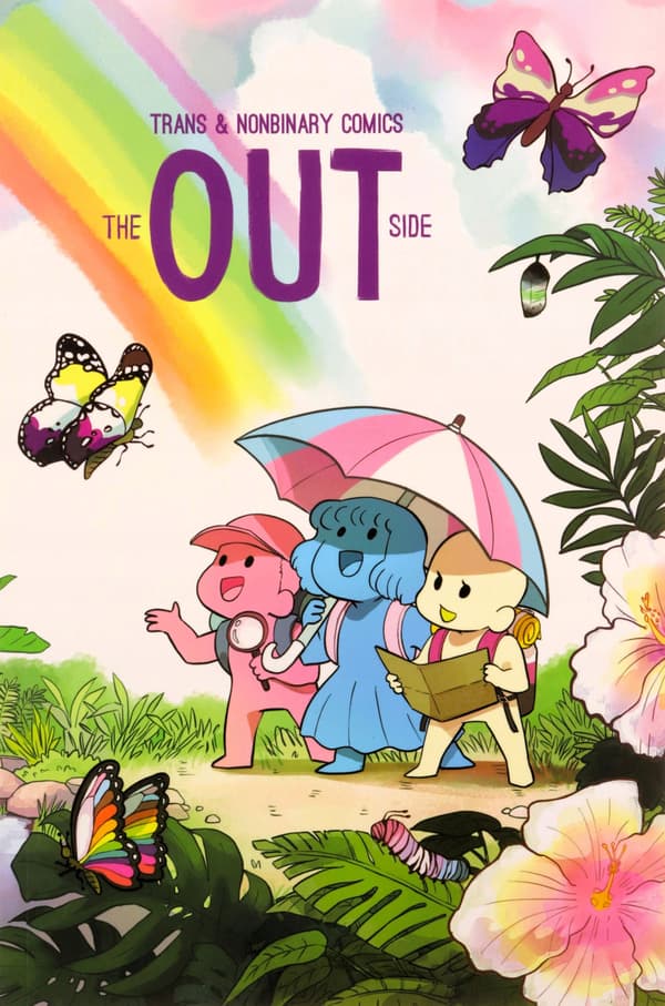 OUT SIDE TRANS+NONBINARY COMICS – David Daneman (BOOK)