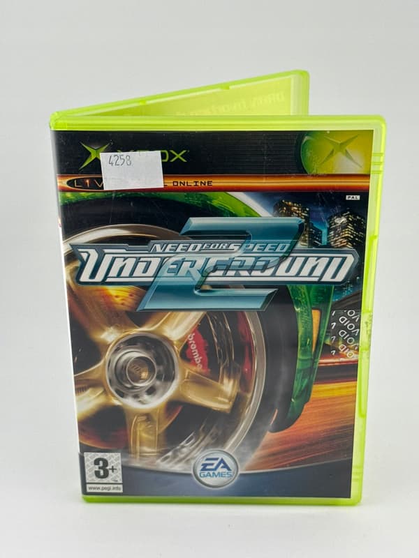NFS NEED FOR SPEED UNDERGROUND 2 Xbox boxed version