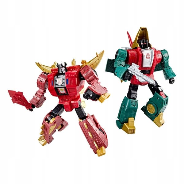 Set of two 19 cm Dinobots Snarl & Slug figures - Transformers