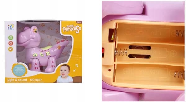 CUTE DINOSAUR DINUŚ – SOUND AND LIGHT PROJECTOR