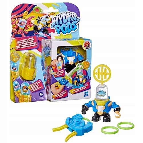 Hasbro Hydro Pods, Aqua Armor Shark, Robot Armor Battle Set