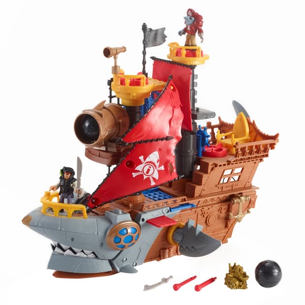 FISHER-PRICE Imaginext Shark Bite Pirate Ship Set