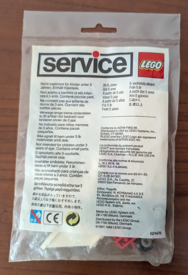 Lego 5050 Service Pack NEW