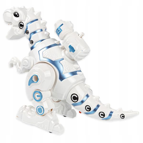 LARGE INTERACTIVE DINOSAUR ROBOT – TREX: WALKS, ROARS, GLOWS AND BREATHES FIRE – FOR CHILDREN