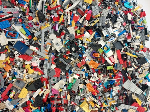 LEGO MIX BRICKS 1 kg – Creative Fun! Gift, Nursery, Home, School!