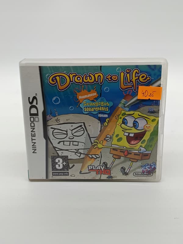 DRAWN TO LIFE SPONGEBOB Nintendo DS (boxed)