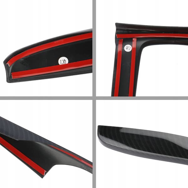 3 pcs. Car interior gearbox console panel frame cover
