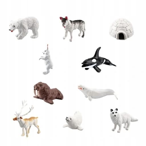 10 Realistic Animal Models: Arctic Animals