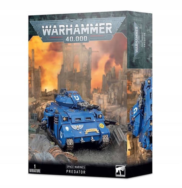 Warhammer 40,000 Space Marines Predator, Games Workshop