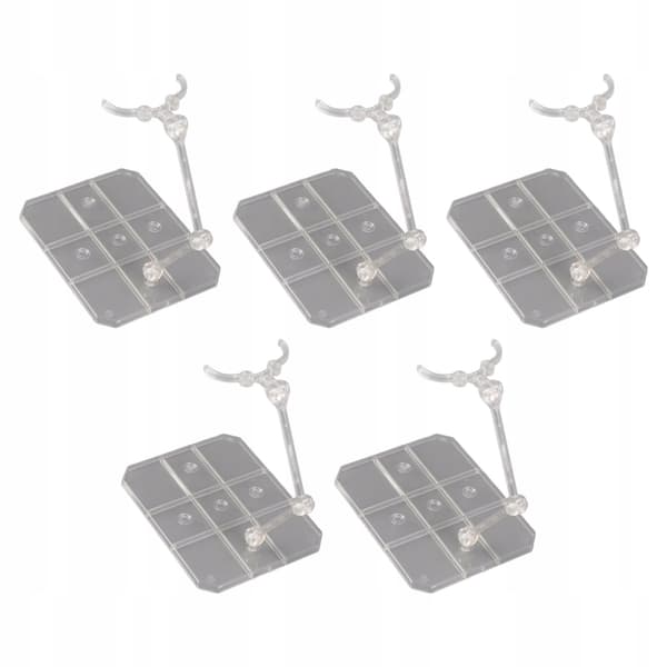 5 packs Figurine stand Doll model stand Multifunctional 6P