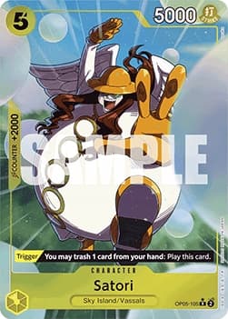 One Piece TCG – Satori (OP05-105) (V.4) – ENG