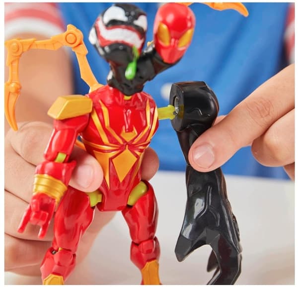 MARVEL MIXMASHERS IRON SPIDER DELUXE MIX-AND-MATCH FIGURE