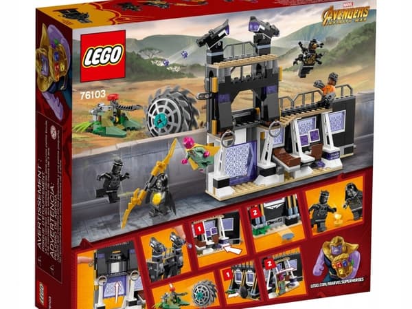 Lego 76103 @@@ CORVUS GLAIVE’S ATTACK @@@ Avengers!